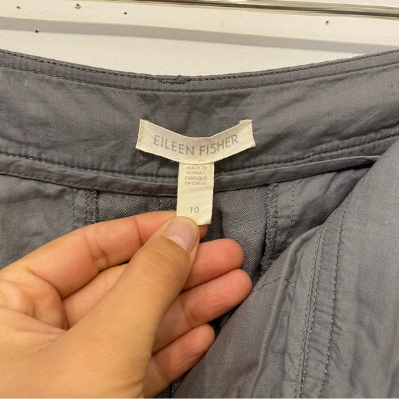 Eileen Fisher linen Capri pants - Picture 2 of 7